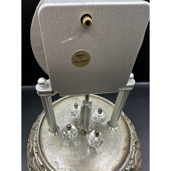 VTG Danbury Clock Company ANNIVERSARY Quartz Dome Brass Clock AS IS - Picture 5 of 8